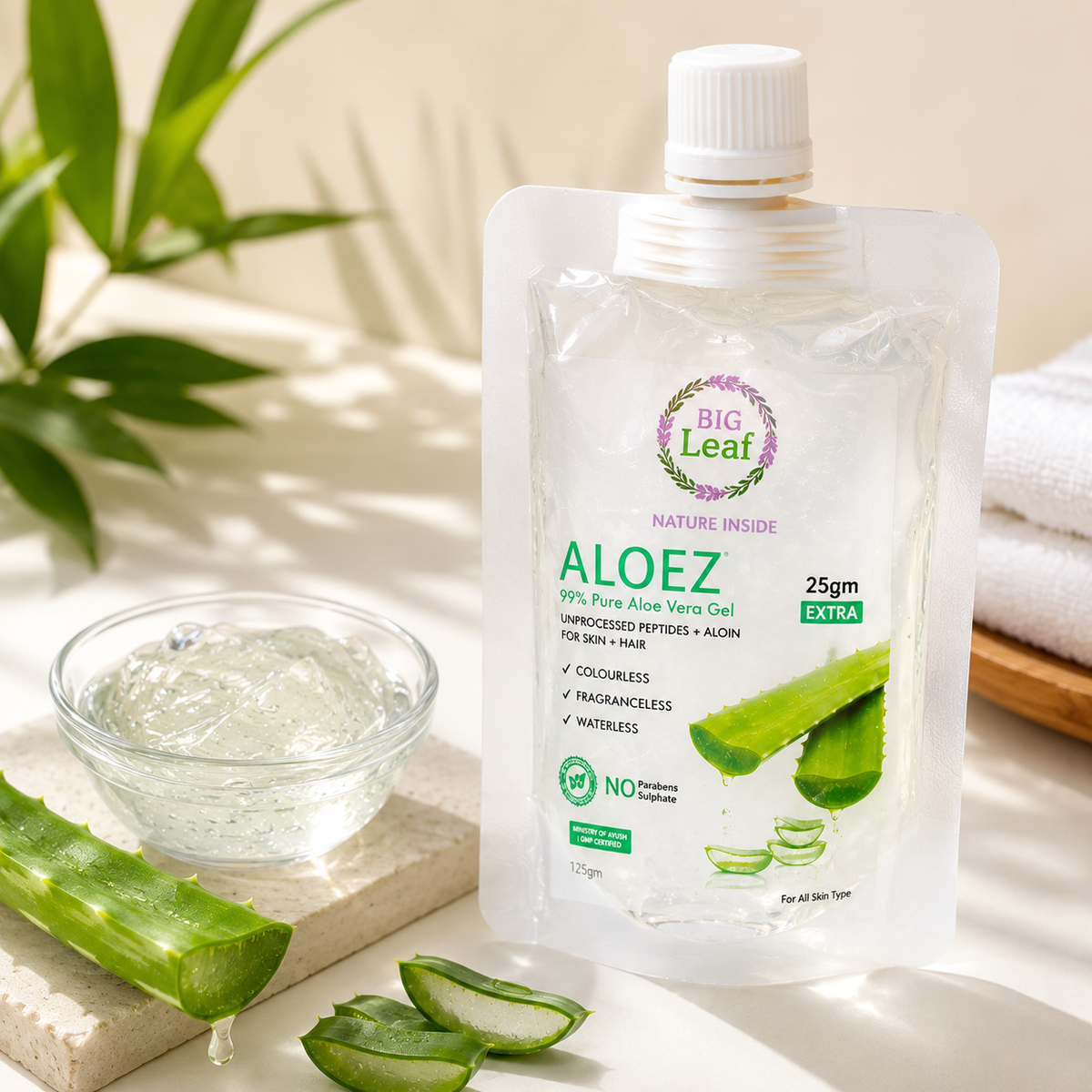 ALOEさま専用 ピュア アロエベラジェル125g（BIG Leaf社製） – いっちゃ