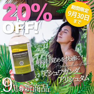 ＼＼20％OFF！ 9月の新商品 9/30まで／ ／