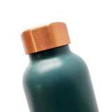 純銅製 緑の水筒 900ml
