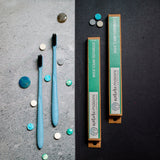 麦わら歯ブラシ（ブルー）