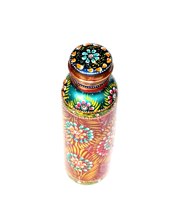 純銅製の赤系のカラフル水筒 900ml – いっちゃ 純銅製の赤系のカラフル水筒 900ml – いっちゃ