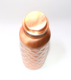 純銅製の6角形柄水筒