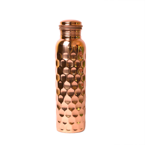 銅製水筒孔雀柄銅ボトルインドハンドメイド100%CopperFCB3 Amazon｜Prishaインドクラフト銅ボトル、魔法瓶デザインボトル